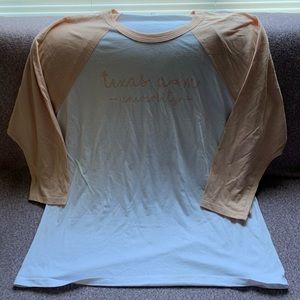 A&M Baseball style T-shirt